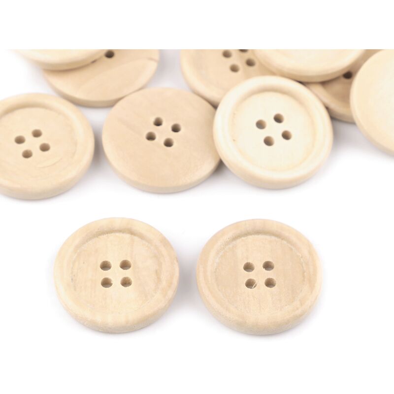 Nasture lemn, Leon, 24mm, 10buc/set