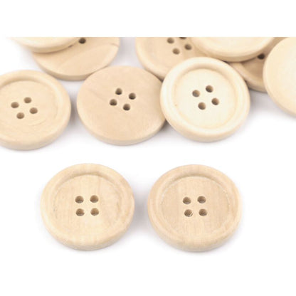 Nasture lemn, Leon, 24mm, 10 buc/set