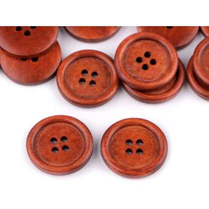 Nasture lemn, Leon, 24mm, 10 buc/set
