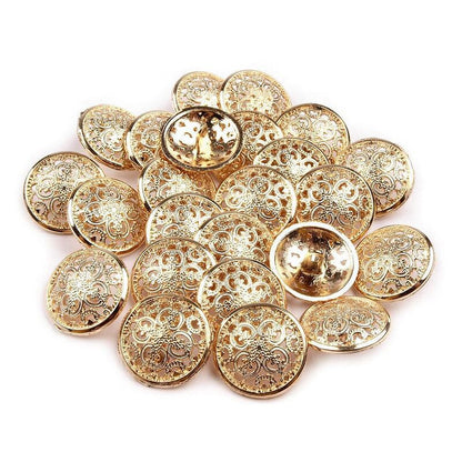 Metal pin with foot, 22mm, 5pcs/set