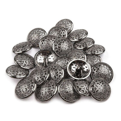 Metal pin with foot, 22mm, 5pcs/set
