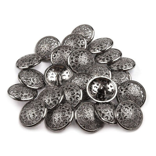 Metal pin with foot, 22mm, 5pcs/set