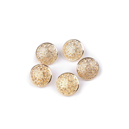 Nasture metalic cu picior, 18mm, 5 buc/set