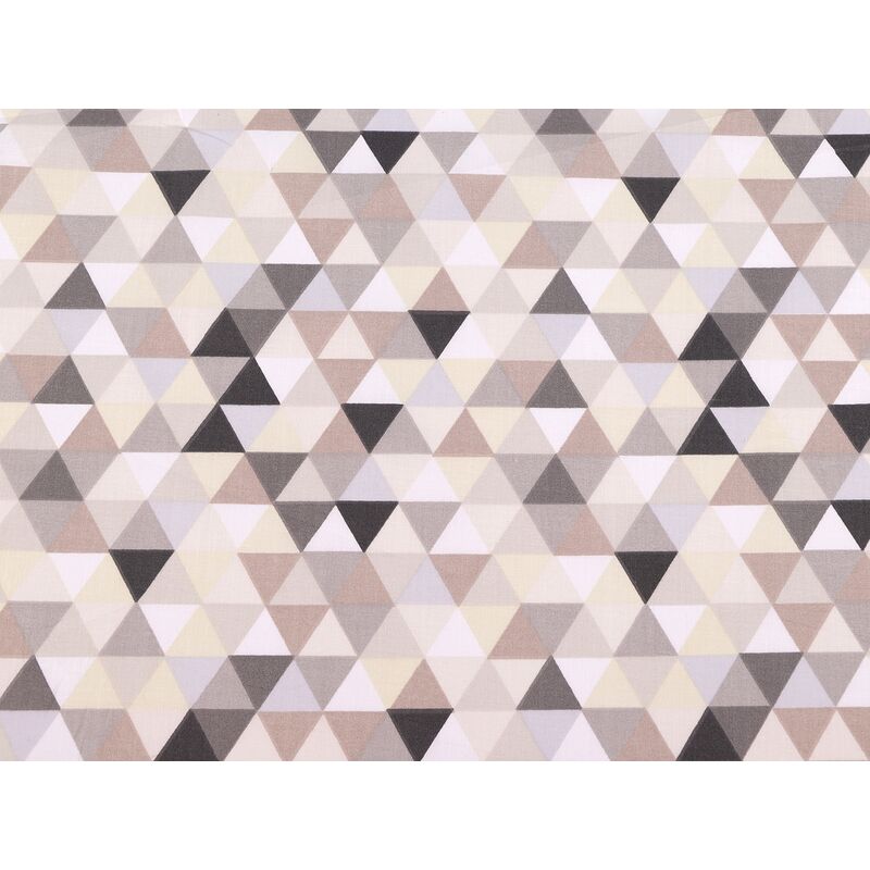 Material bumbac, triunghiuri, 160cm, 0.5m/buc