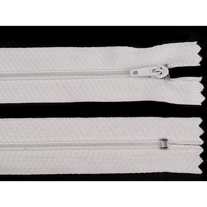 Fermoar nedetașabil, plastic, 35cm