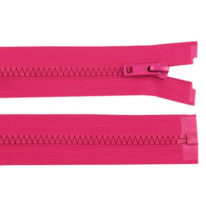 Fermoar detașabil, plastic, 60cm