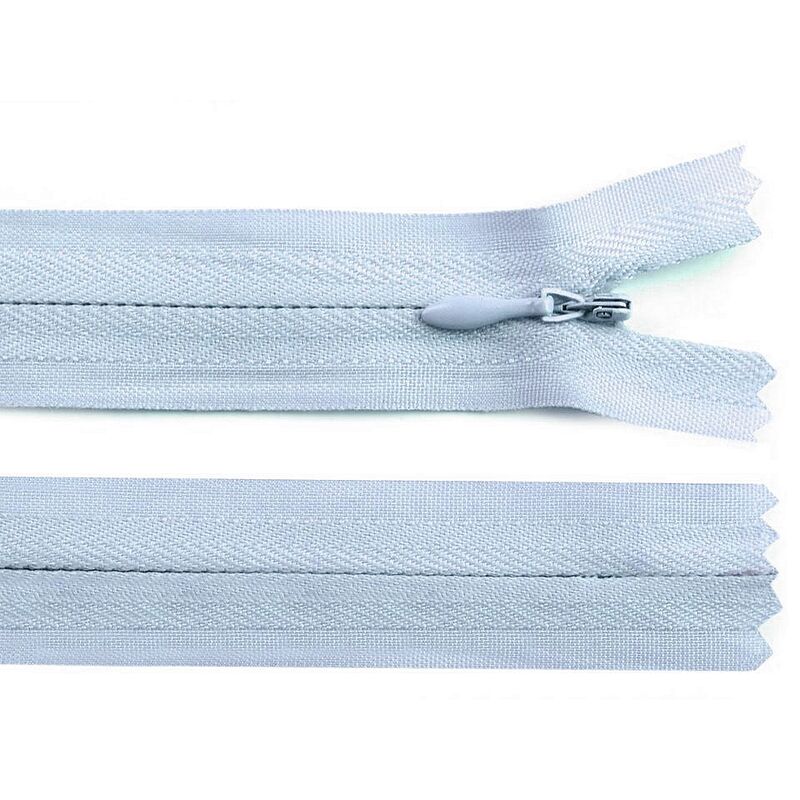 Hidden, non-detachable zipper, 50cm