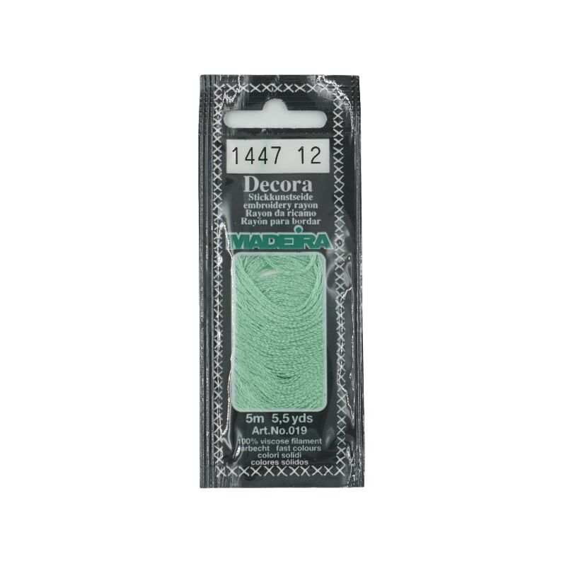 Decora Madeira embroidery thread - 1423 - yellow like the sun