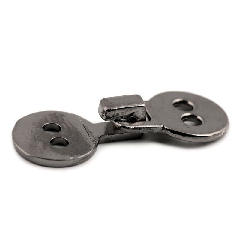 Metal clasp 10x27mm, pair