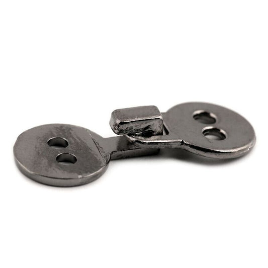 Metal clasp 10x27mm, pair