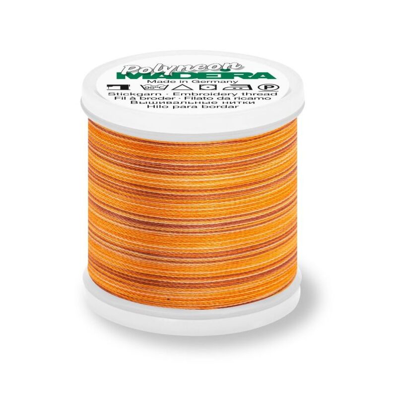 Aţă brodat, policolor, Madeira Polyneon, 200m