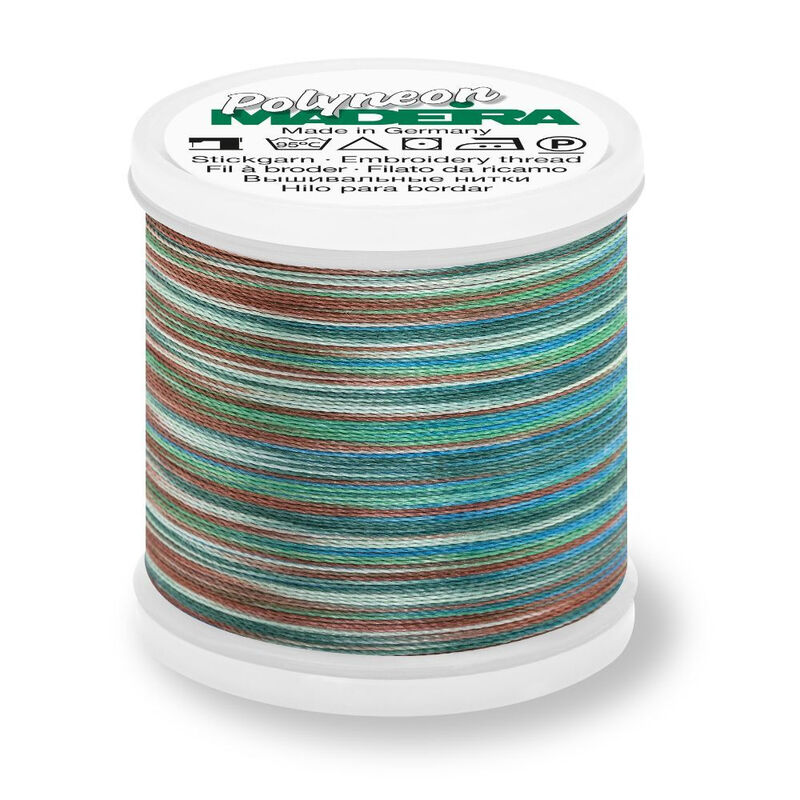 Aţă brodat, policolor, Madeira Polyneon, 200m