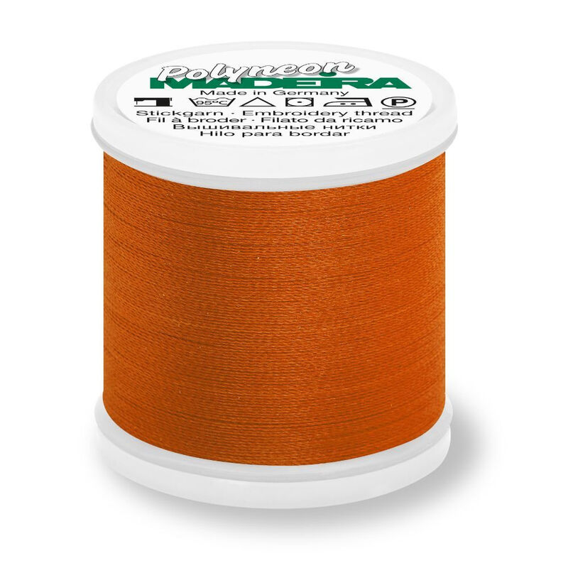Embroidery floss, Madeira Polyneon, single color, 400m