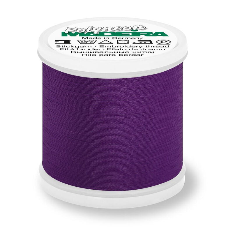 Embroidery floss, Madeira Polyneon, single color, 400m