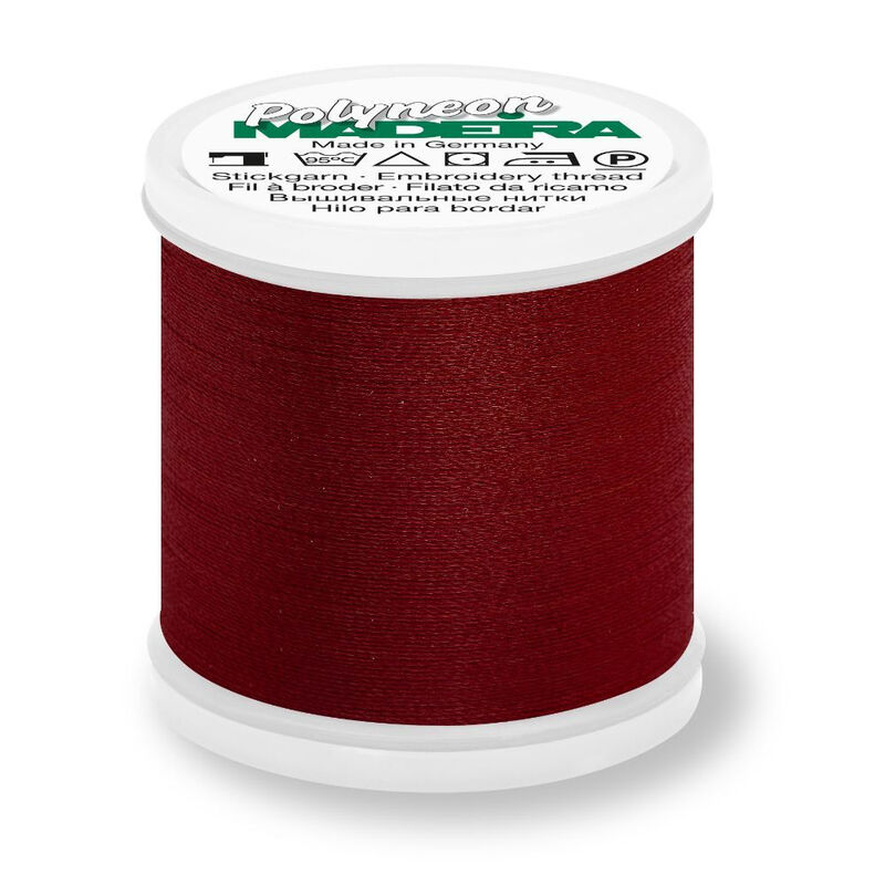 Embroidery floss, Madeira Polyneon, single color, 400m