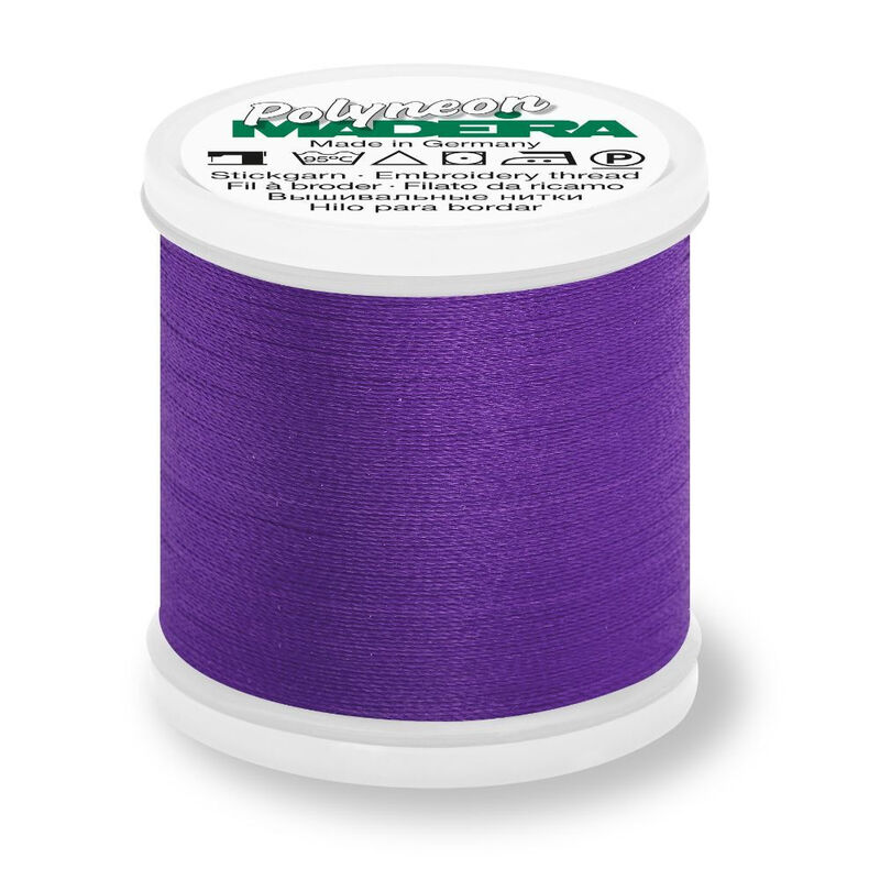 Embroidery floss, Madeira Polyneon, single color, 400m