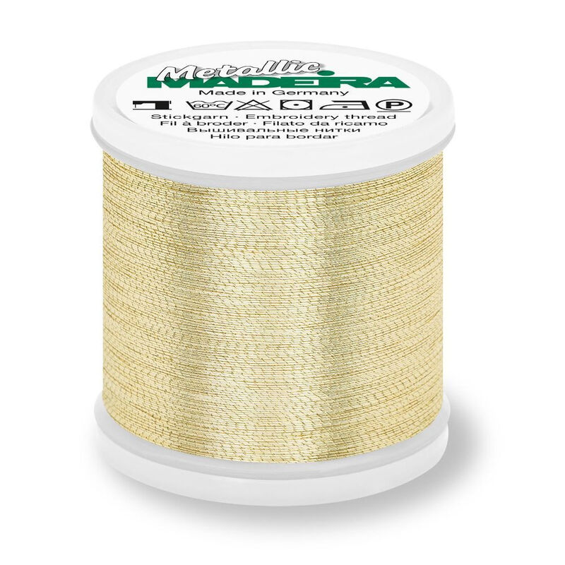 Ață brodat metalică, Madeira, 200m