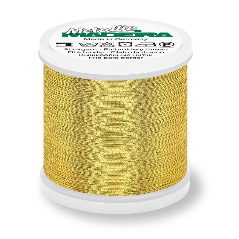 Ață brodat metalică, Madeira, 200m