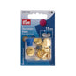 Metal Dressing Buttons, PRYM, 15mm, 6pcs/set