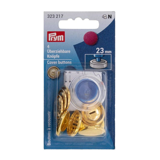 Nasturi de îmbrăcat din metal, PRYM, 23mm, 4buc/set