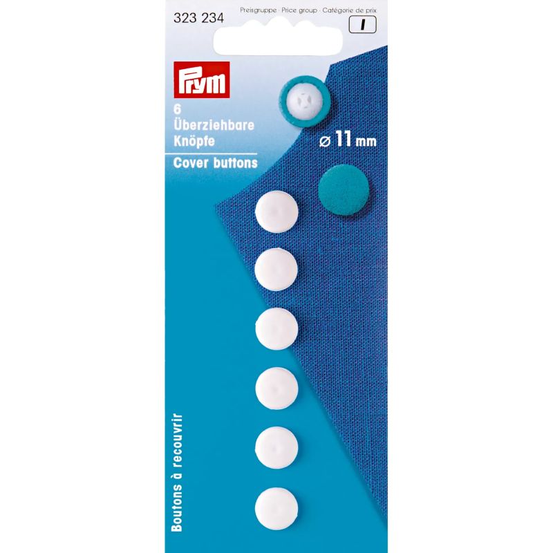 Dressing buttons, PRYM, 29mm, 2pcs/set