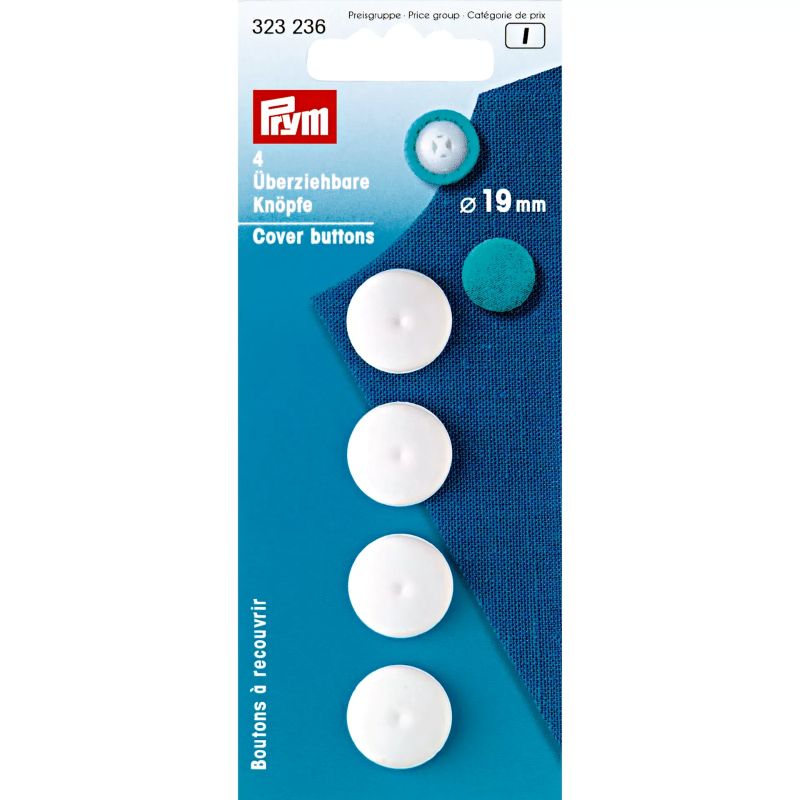 Dressing buttons, PRYM, 29mm, 2pcs/set