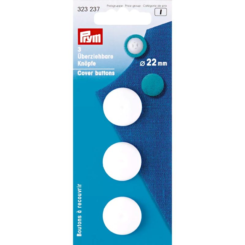 Dressing buttons, PRYM, 29mm, 2pcs/set