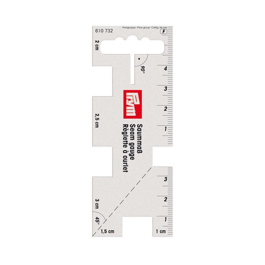 Riglă flexibilă transparentă, PRYM