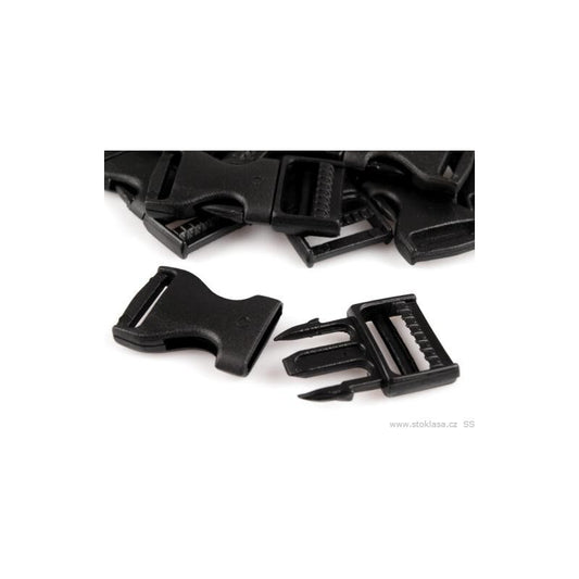 Trident plastic, 20mm, negru