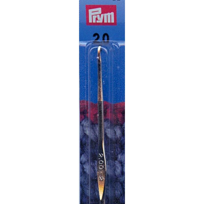 Croșetă metalică fără mâner, PRYM, 12mm