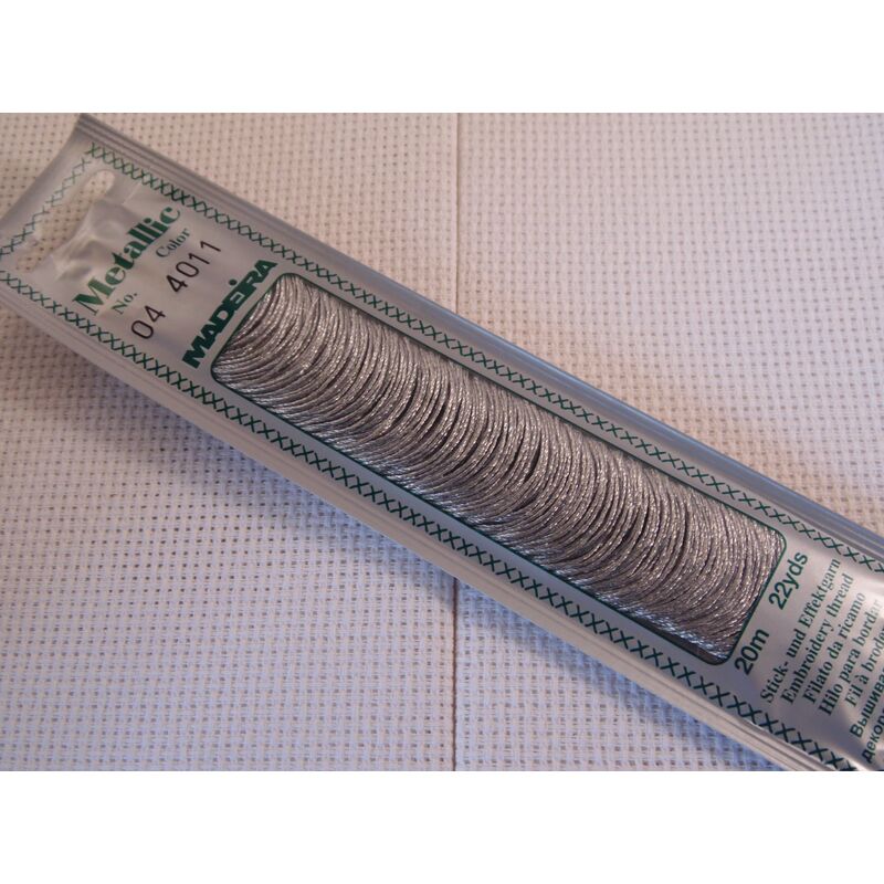 Ață metalică de brodat, Metallic Madeira, No.4, 20m