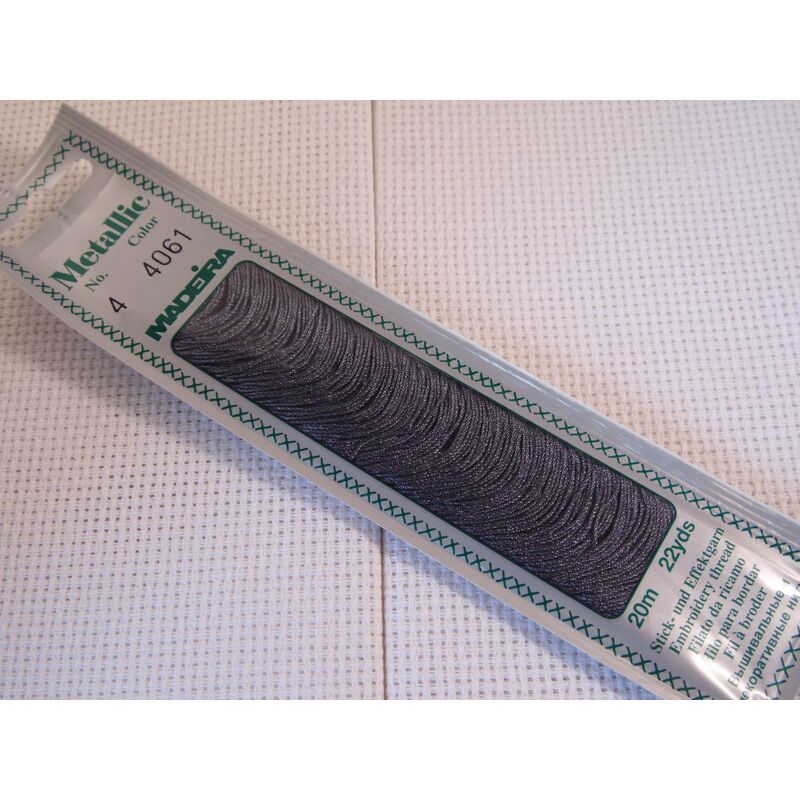 Ață metalică de brodat, Metallic Madeira, No.4, 20m