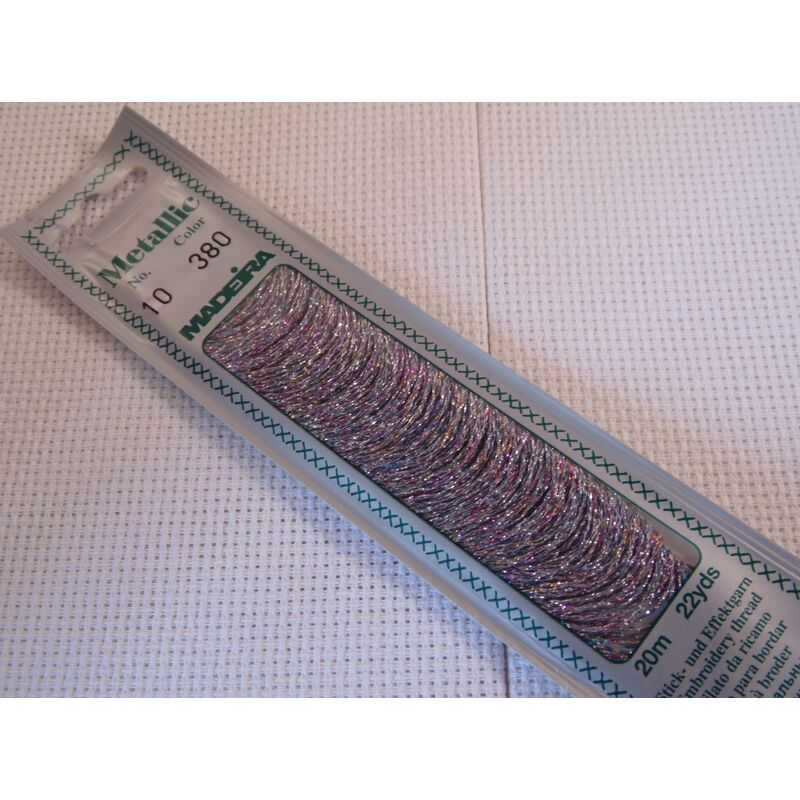 Ață metalică de brodat, Metallic Madeira, No.4, 20m
