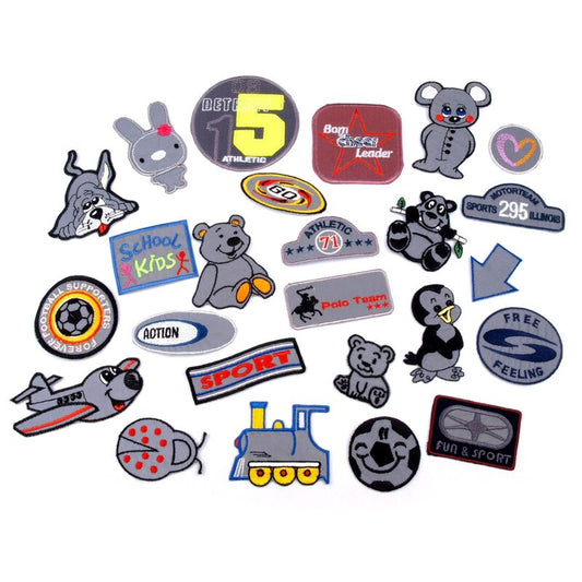 Reflective stickers - set mix.5 pcs