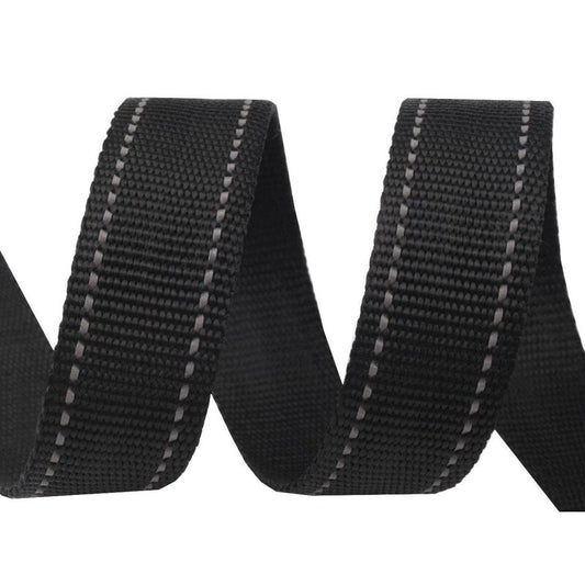 Chingă cu cusătură reflectorizantă, 30 mm, 1m/buc