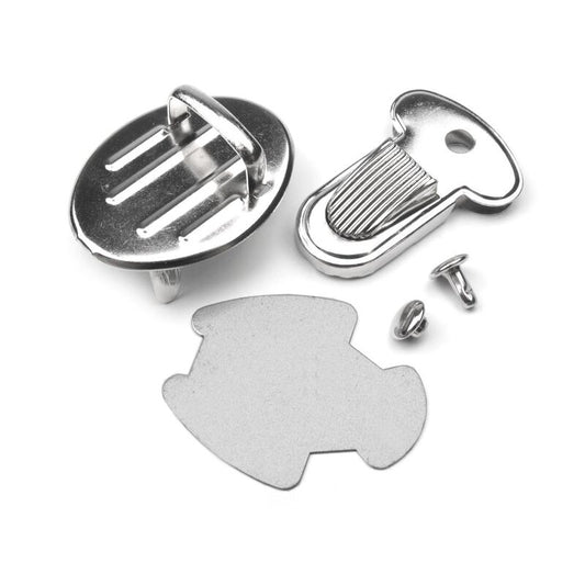 Inchizator posete / serviete, metalic, 25x32mm