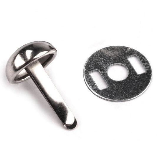 Ţinte metalice rotunde, 12mm, 10 bucăți