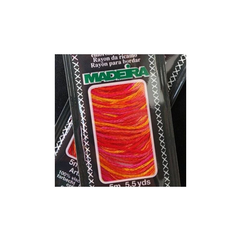 Ață de brodat, viscoză,  Decora Policolor Madeira, 5m