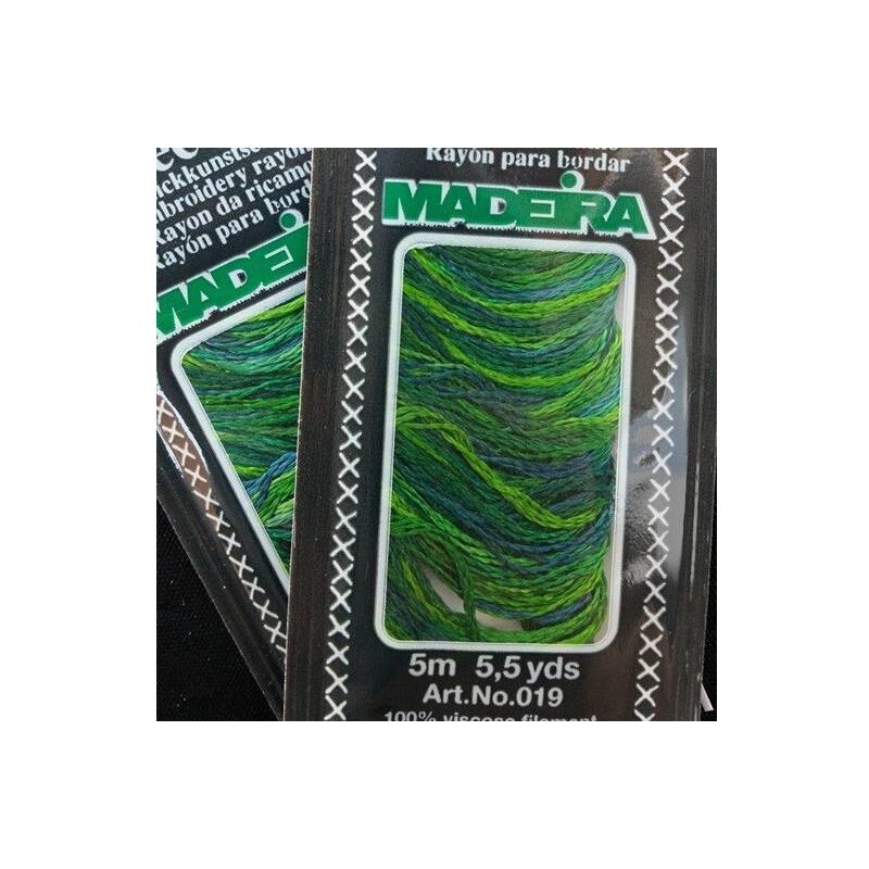 Ață de brodat, viscoză,  Decora Policolor Madeira, 5m