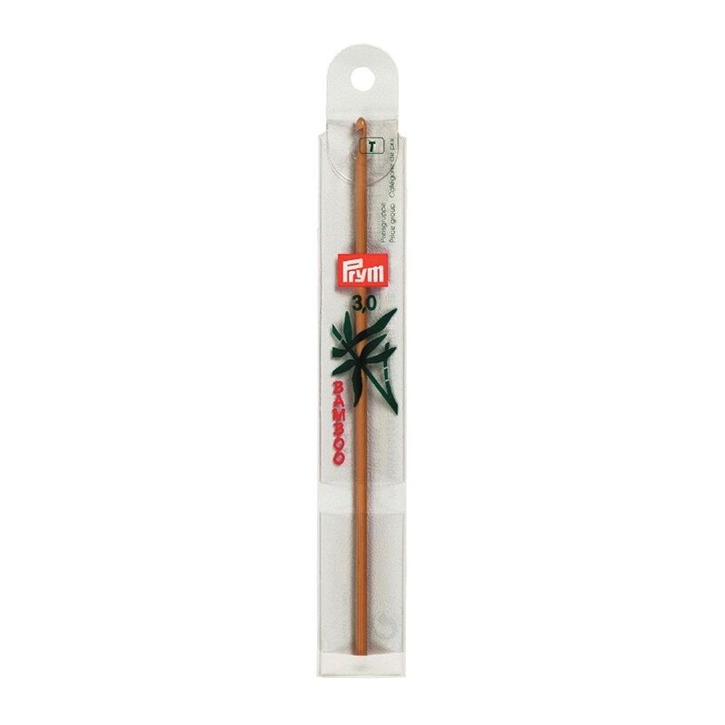 Bamboo crochet hook, PRYM, 2mm/15cm