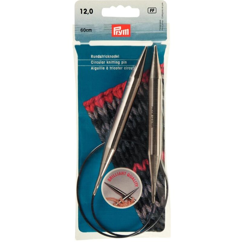 Andrele circulare metalice Brilliant, PRYM, 40cm
