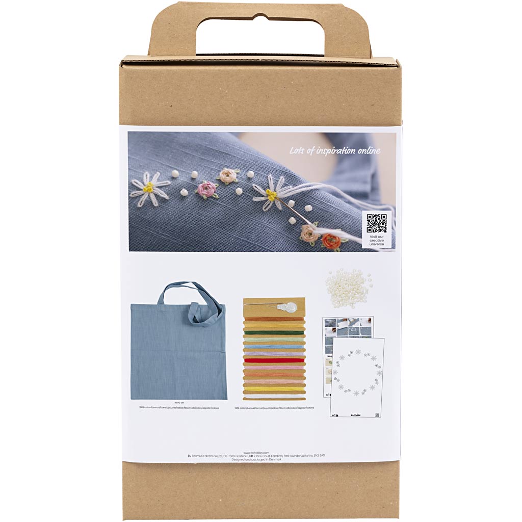 Kit Creativ - Tote Bag Brodat - Image 3