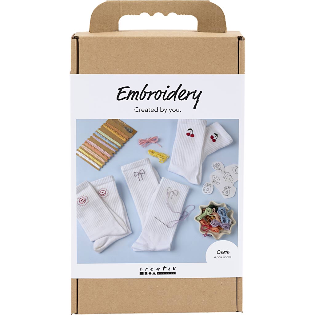 Kit Creativ - Șosete Brodate - Image 2