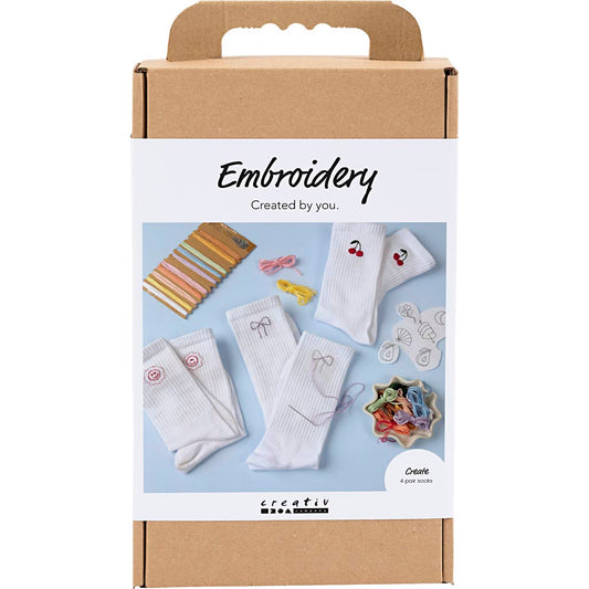 Kit Creativ - Șosete Brodate - Image 2