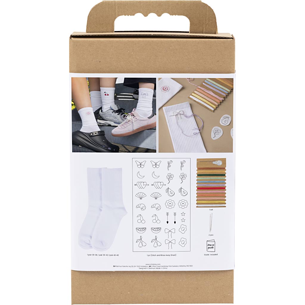 Kit Creativ - Șosete Brodate - Image 3
