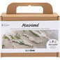 Kit Creativ - Macramé Breloc cu Cristale